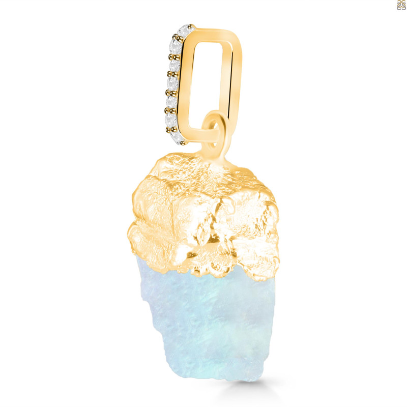 Moonstone Raw Crystal Pendant RBM-RCYP-2