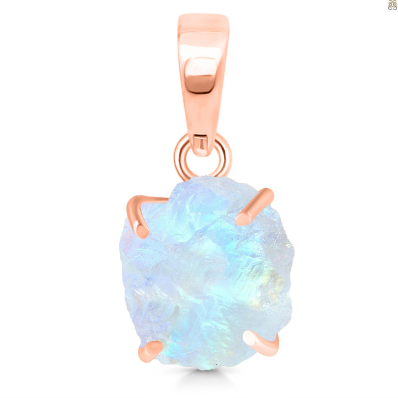Moonstone Raw Crystal Pendant RBM-RCYP-3