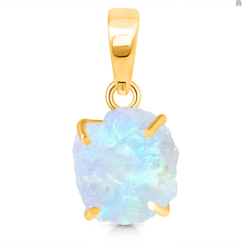 Moonstone Raw Crystal Pendant RBM-RCYP-3