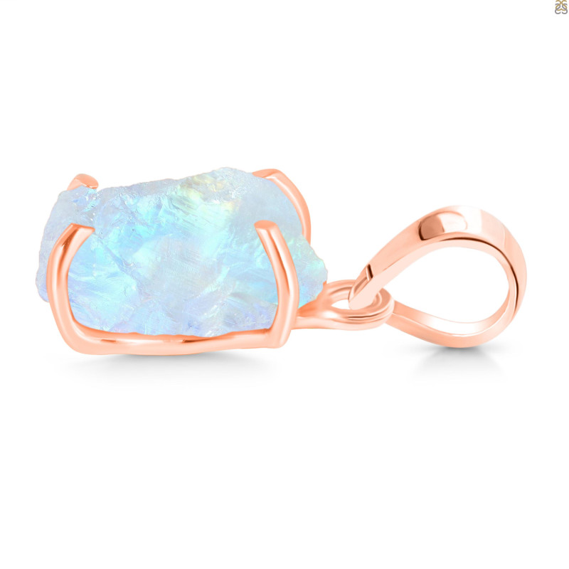 Moonstone Raw Crystal Pendant RBM-RCYP-3