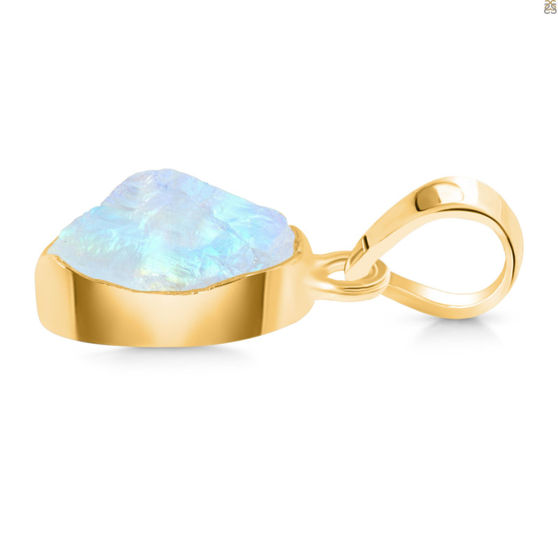 Moonstone Raw Crystal Pendant RBM-RCYP-5
