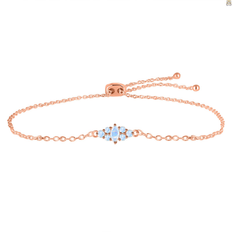 Moonstone Bracelet With Adjustable Camera Lock RBM-RDB-142.