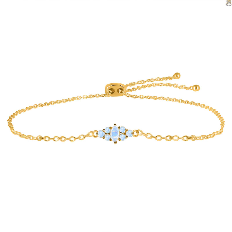 Moonstone Bracelet With Adjustable Camera Lock RBM-RDB-142.