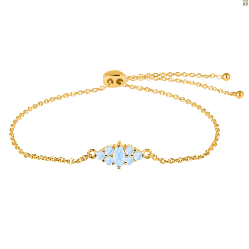 Moonstone Bracelet With Adjustable Camera Lock RBM-RDB-142.