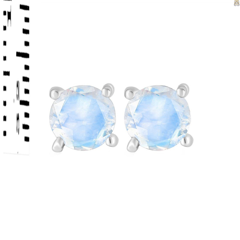 Moonstone Stud Earring RBM-RDE-1023.