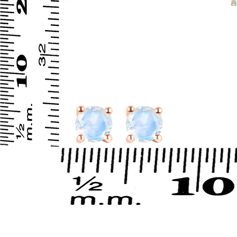 Moonstone Stud Earring RBM-RDE-1321.