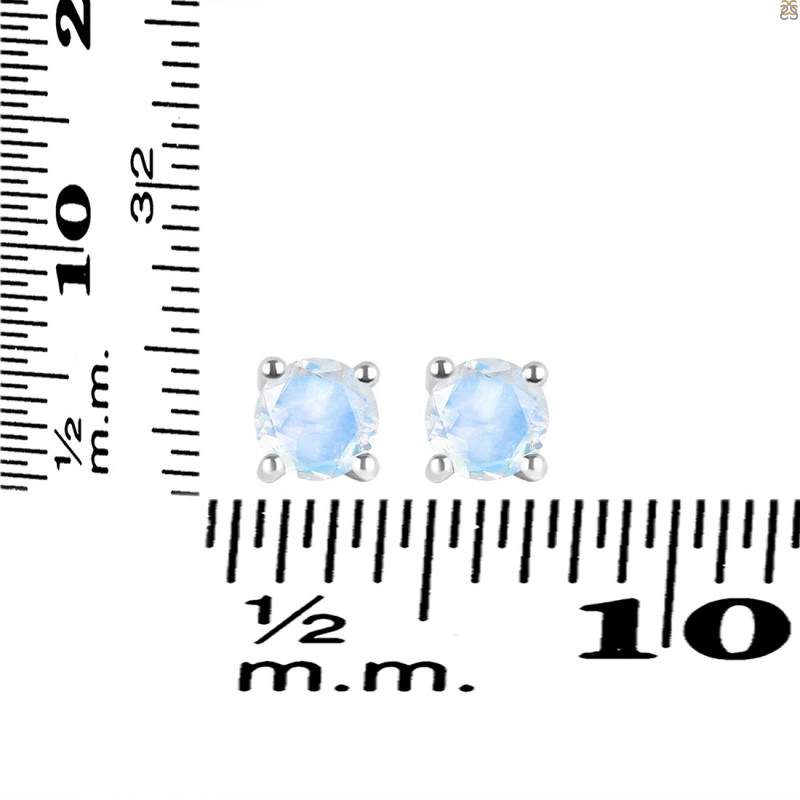 Moonstone Stud Earring RBM-RDE-1321.