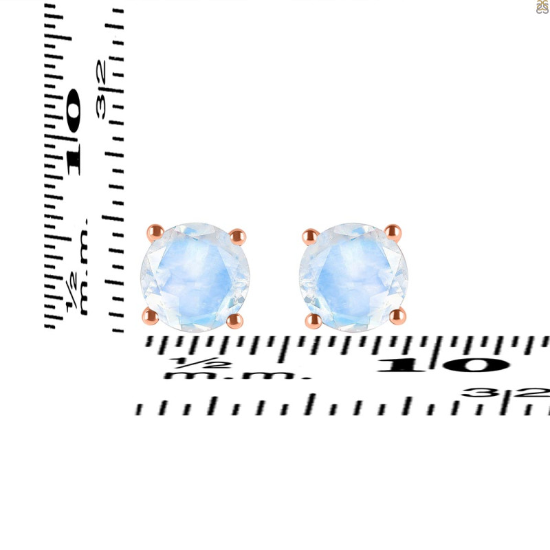 Moonstone Stud Earring RBM-RDE-1353.