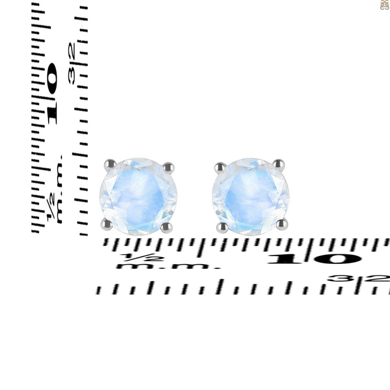 Moonstone Stud Earring RBM-RDE-1353.