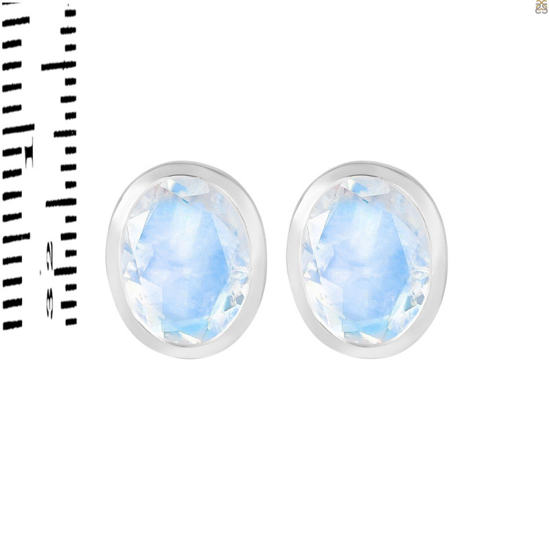 Moonstone Stud Earring RBM-RDE-1376.