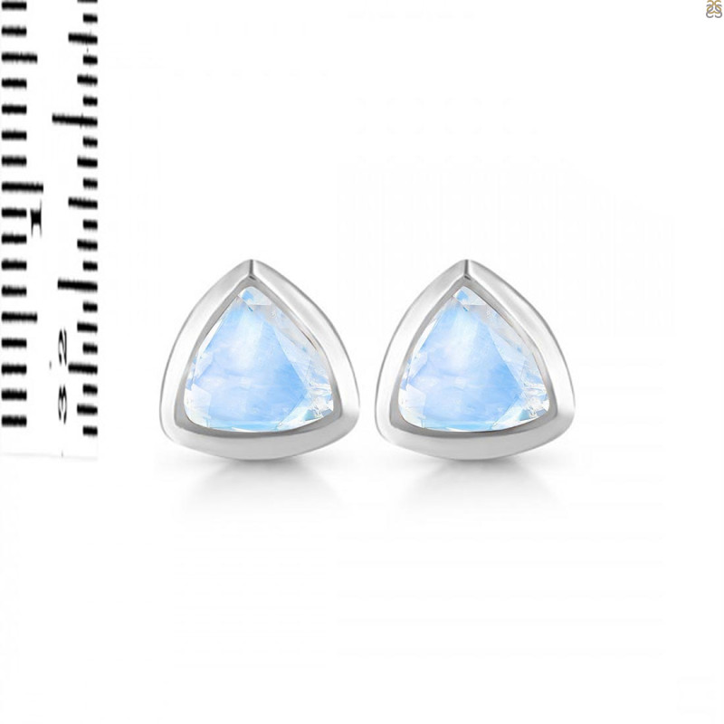 Moonstone Stud Earring RBM-RDE-1378.