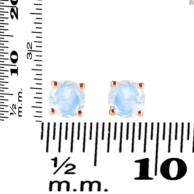 Moonstone Stud Earring RBM-RDE-1435.