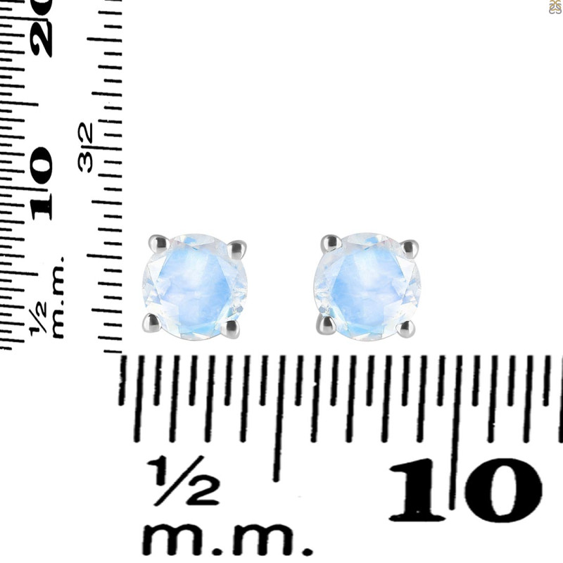 Moonstone Stud Earring RBM-RDE-1435.