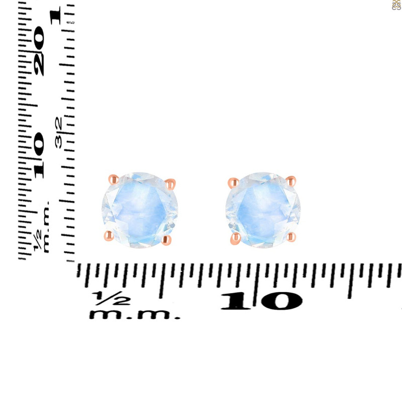 Moonstone Stud Earring RBM-RDE-1436.
