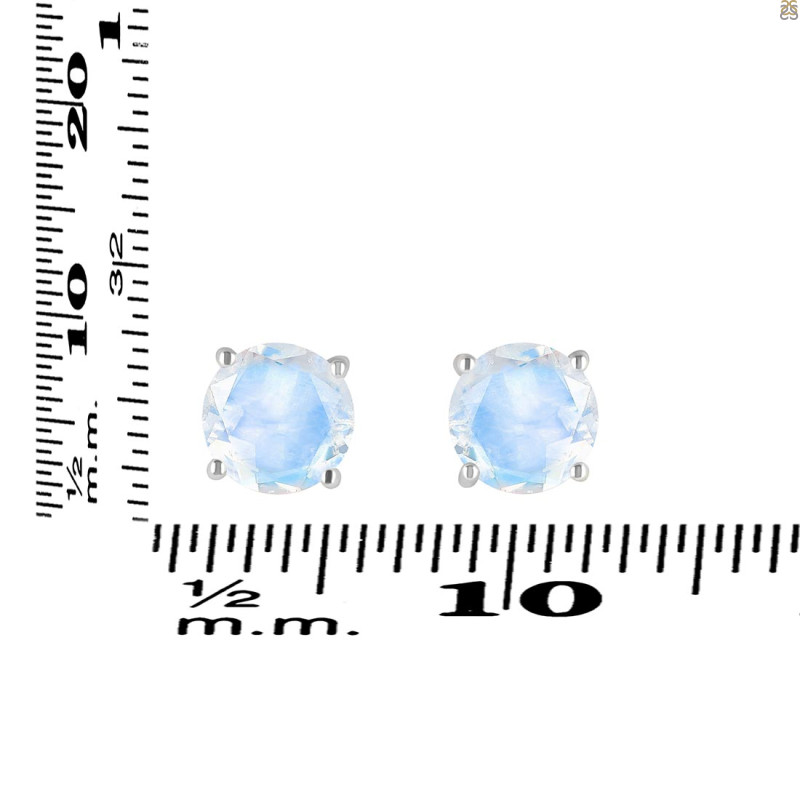 Moonstone Stud Earring RBM-RDE-1436.