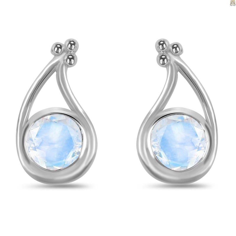 Moonstone Stud Earring RBM-RDE-19.