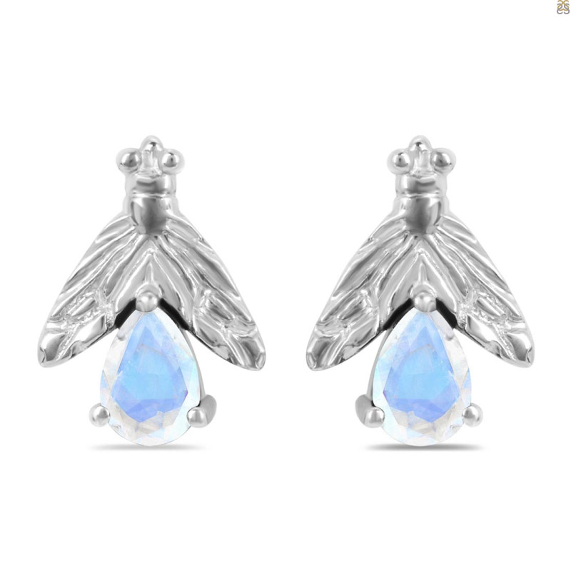 Moonstone Stud Earring RBM-RDE-30.