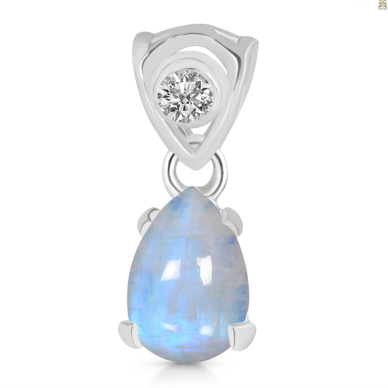 Moonstone Pendant RBM-RDP-552-V-LOOP.