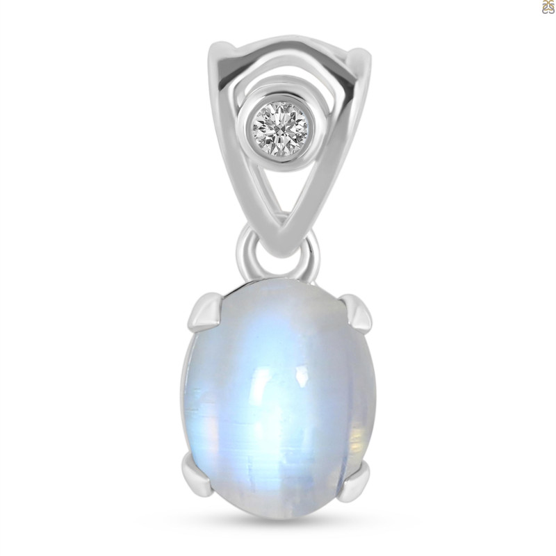 Moonstone Pendant RBM-RDP-554-V-LOOP.