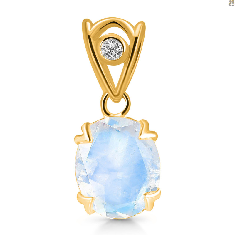 Moonstone Pendant RBM-RDP-749-V-LOOP.