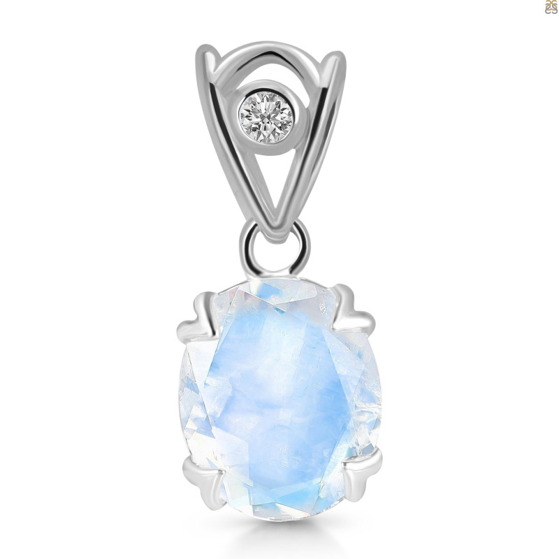 Moonstone Pendant RBM-RDP-749-V-LOOP.