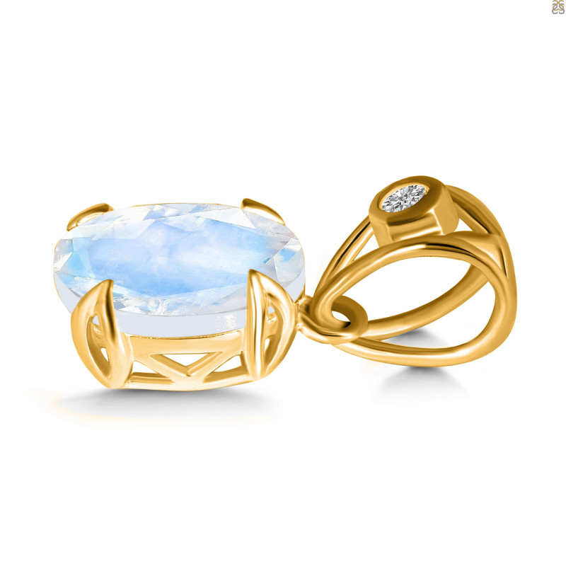 Moonstone Pendant RBM-RDP-749-V-LOOP.