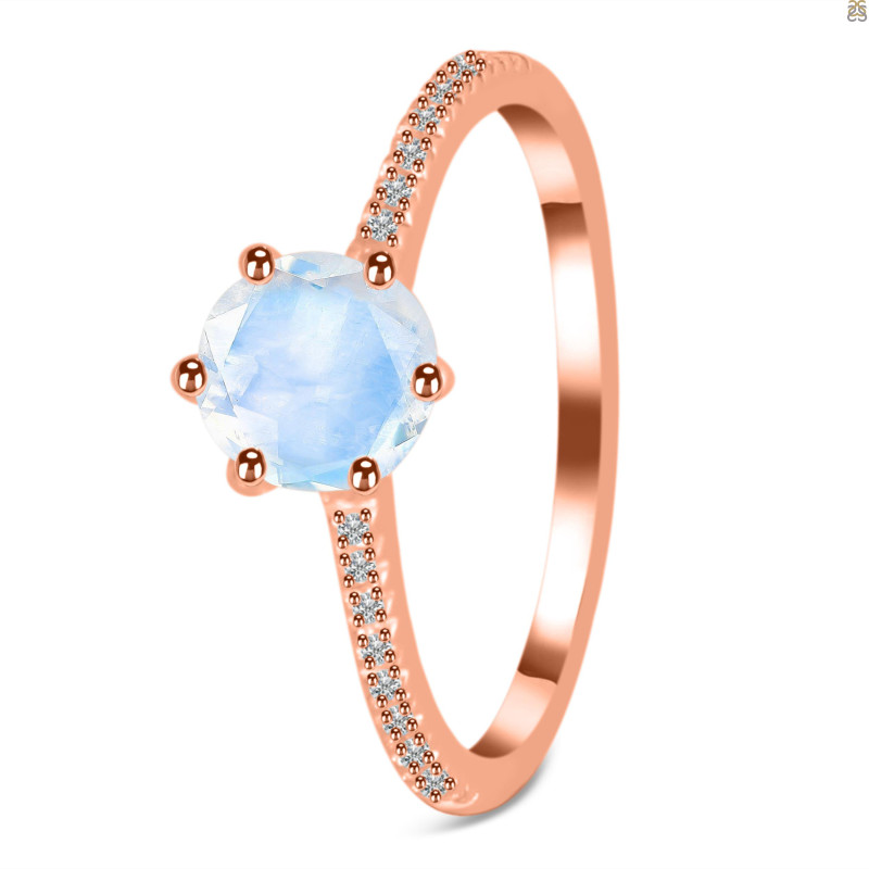Moonstone & White Topaz Ring RBM-RDR-3144.