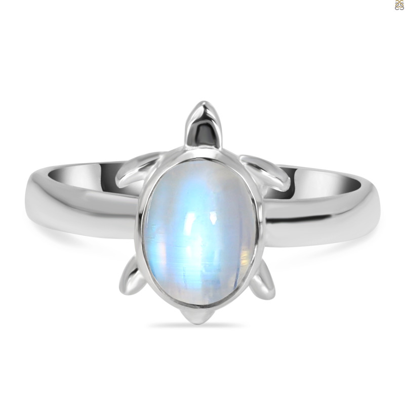 Moonstone Turtle Ring RBM-RDR-78.