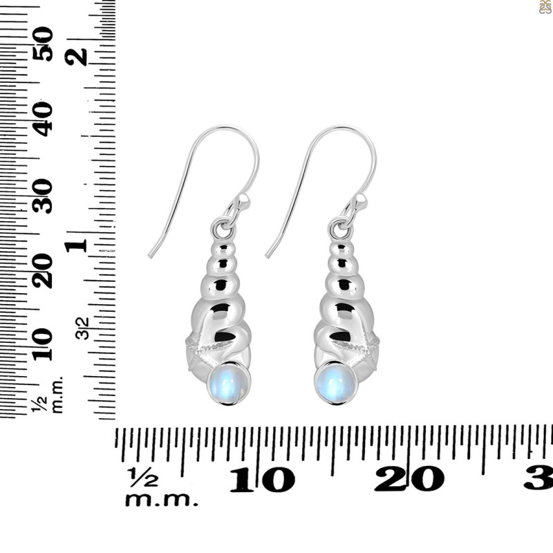 Moonstone Shell Earring RBM-RUE-60.