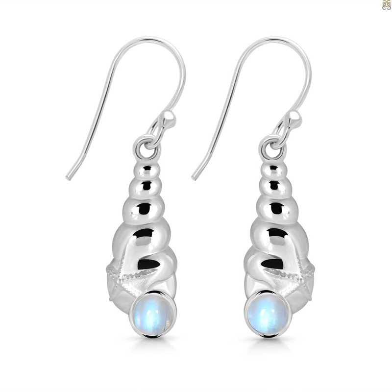 Moonstone Shell Earring RBM-RUE-60.