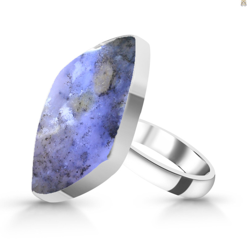 Russian Dendritic Agate Adjustable Ring-ADJ-R RDA-2-126