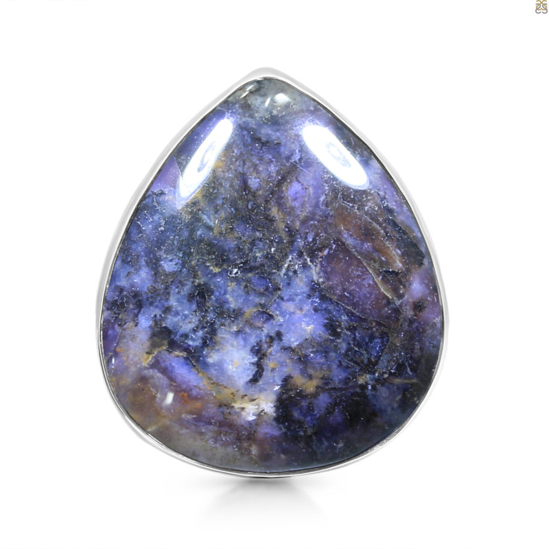 Russian Dendritic Agate Adjustable Ring-ADJ-R RDA-2-127