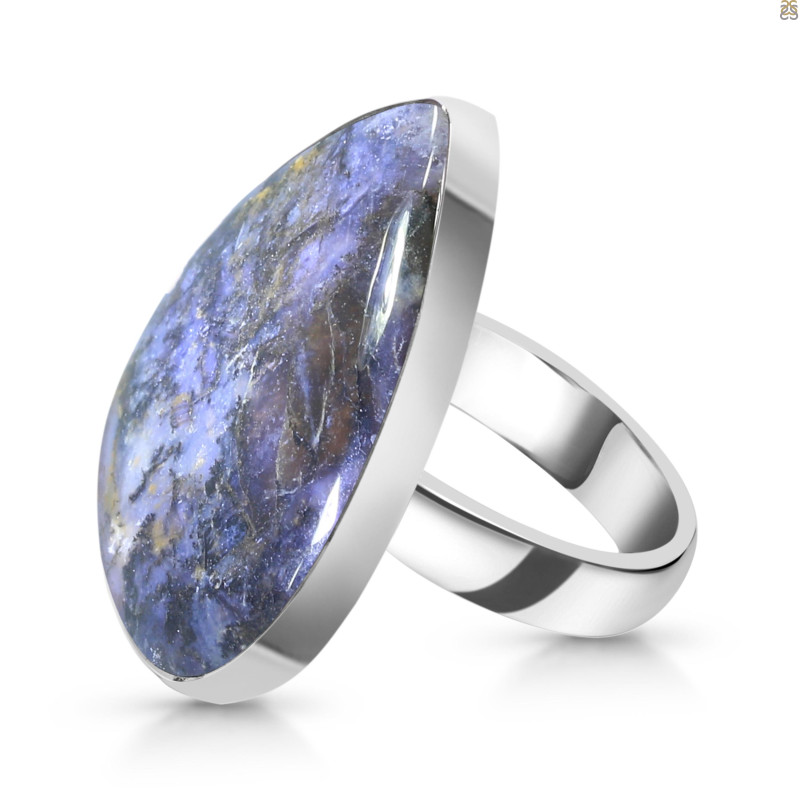 Russian Dendritic Agate Adjustable Ring-ADJ-R RDA-2-127
