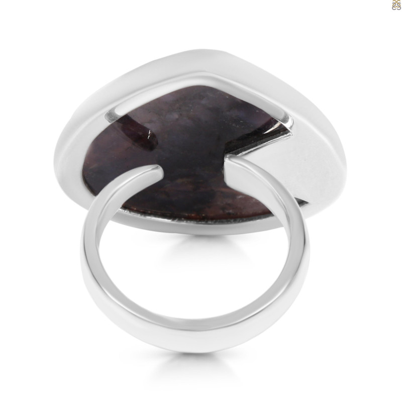 Russian Dendritic Agate Adjustable Ring-ADJ-R RDA-2-127