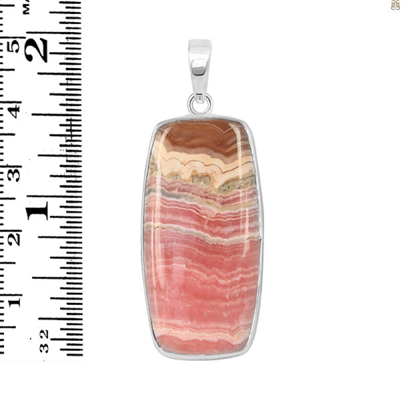 Rhodochrosite Pendant-SP RDC-1-182