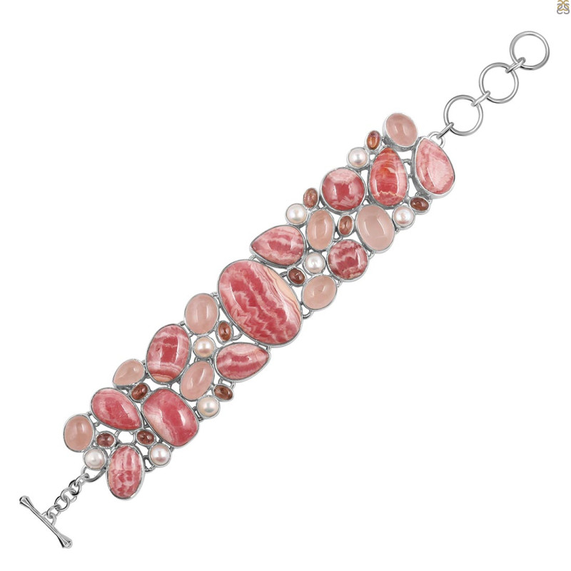 Rhodochrosite Bracelet-BJ RDC-11-3