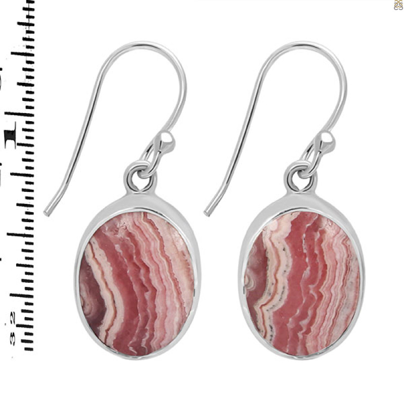 Rhodochrosite Earring-E RDC-3-33