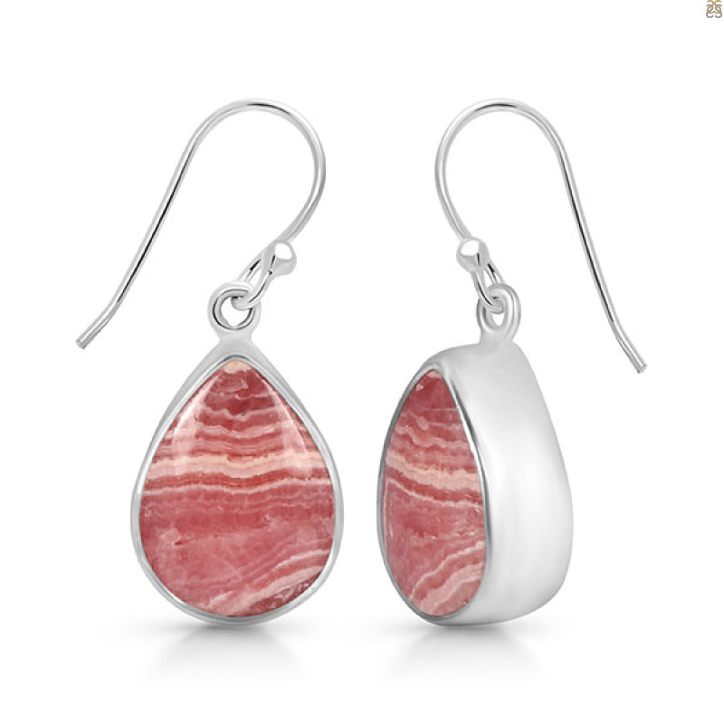 Rhodochrosite Earring-E RDC-3-49
