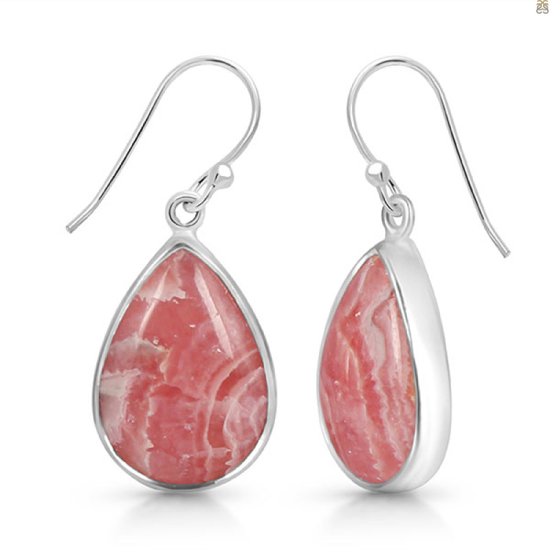 Rhodochrosite Earring-E RDC-3-52