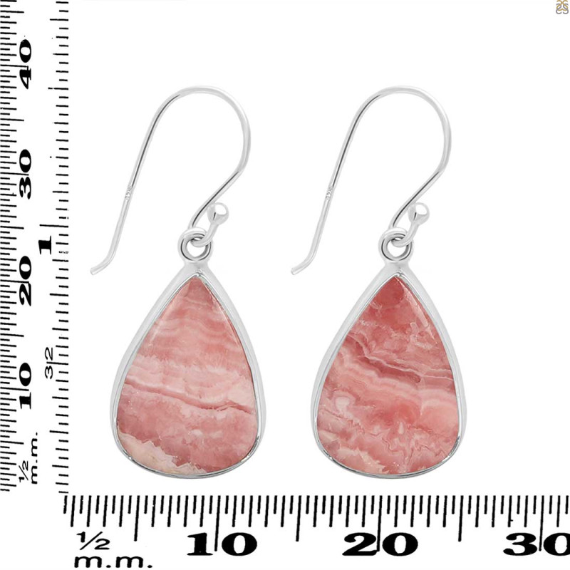 Rhodochrosite Earring-E RDC-3-66