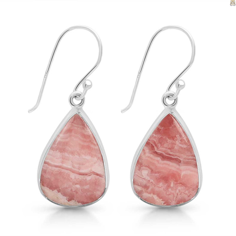 Rhodochrosite Earring-E RDC-3-66