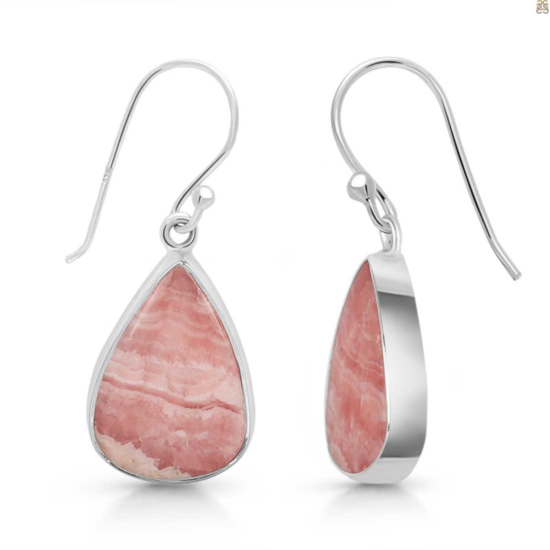 Rhodochrosite Earring-E RDC-3-66