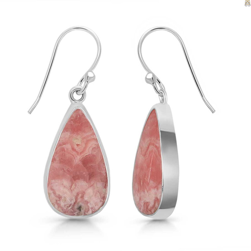 Rhodochrosite Earring-E RDC-3-67