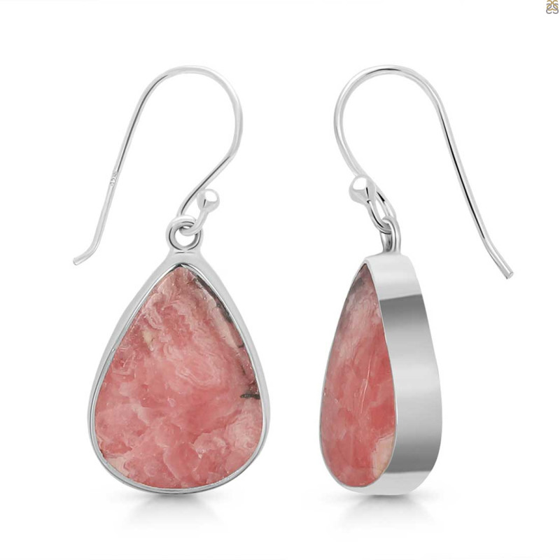 Rhodochrosite Earring-E RDC-3-70
