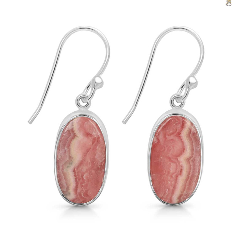 Rhodochrosite Earring-E RDC-3-72