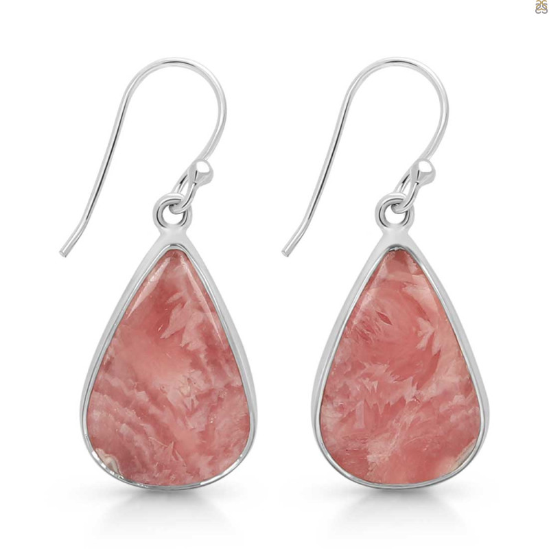Rhodochrosite Earring-E RDC-3-73
