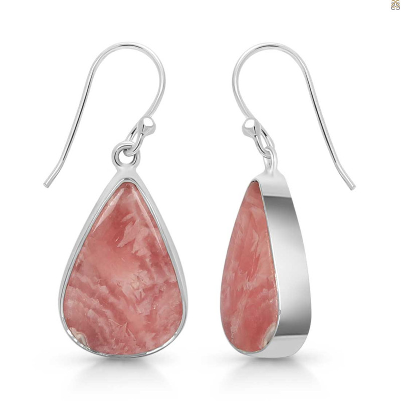 Rhodochrosite Earring-E RDC-3-73