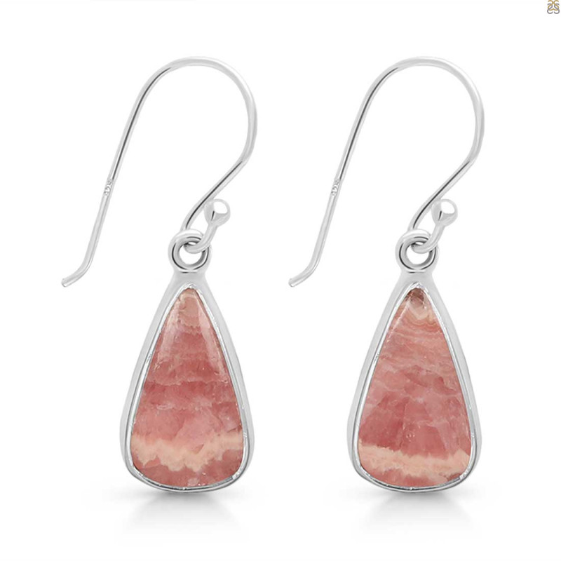 Rhodochrosite Earring-E RDC-3-77