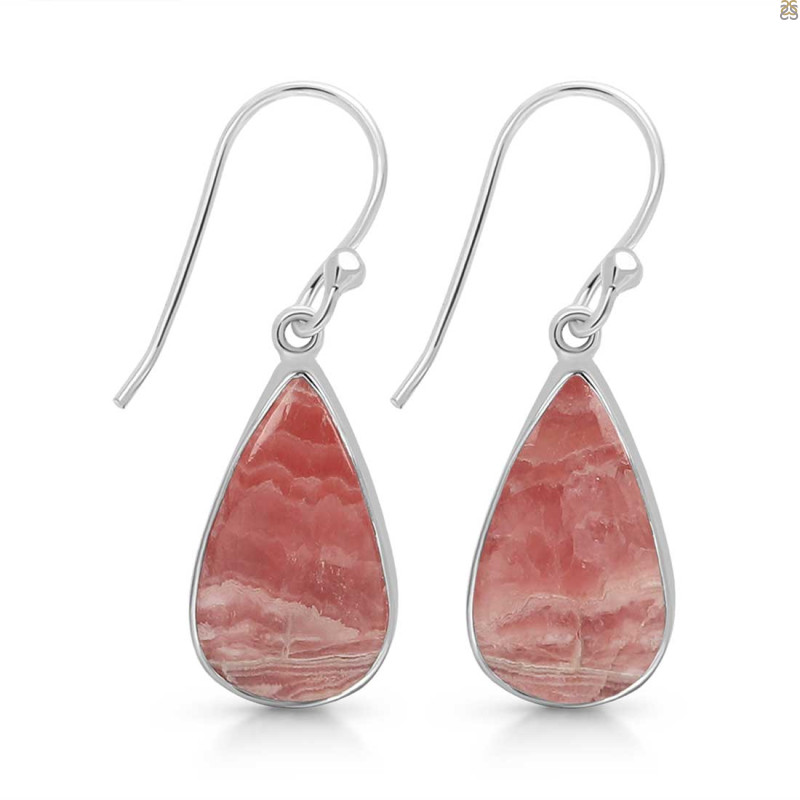 Rhodochrosite Earring-E RDC-3-79