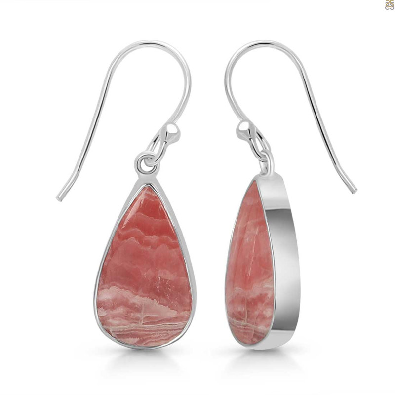Rhodochrosite Earring-E RDC-3-79